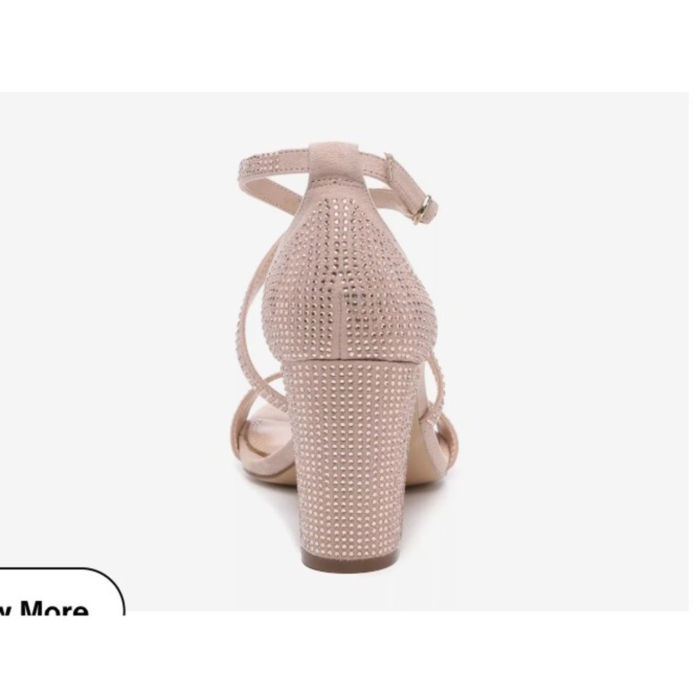 Women's Blush Strappy Block Heel Sandals - Picture 2 of 15